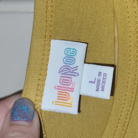 EUC - LuLaRoe Maurine Dress - Size Large - Picture 3 of 5